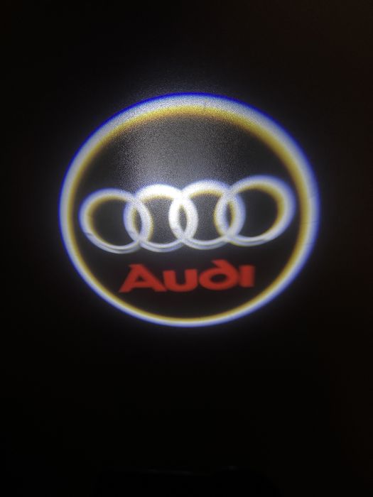 LED Logo Audi Projektor drzwi bezprzewodowe lampki światła powitalne