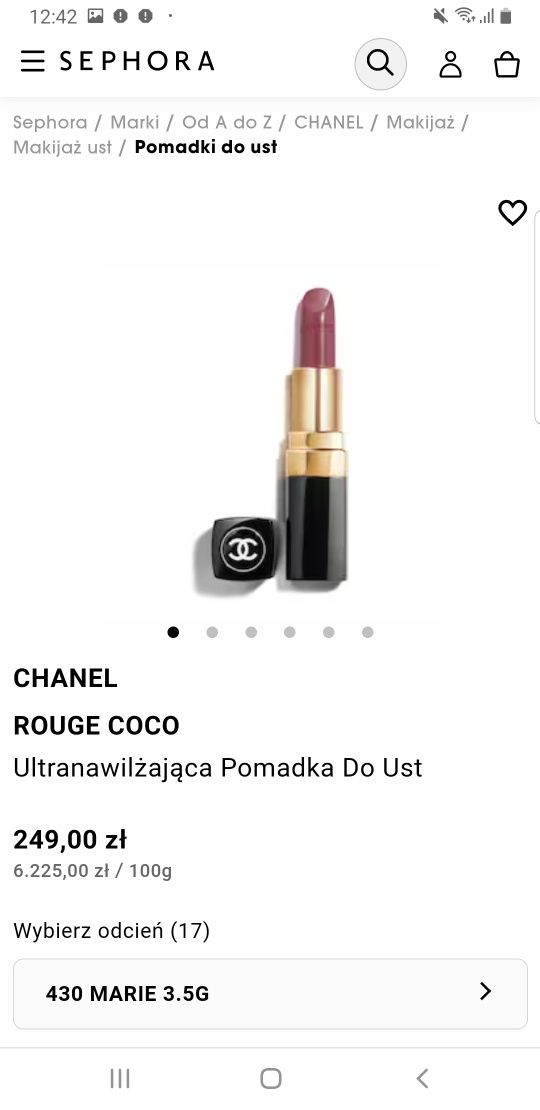 Chanel Rouge Coco 430 marie