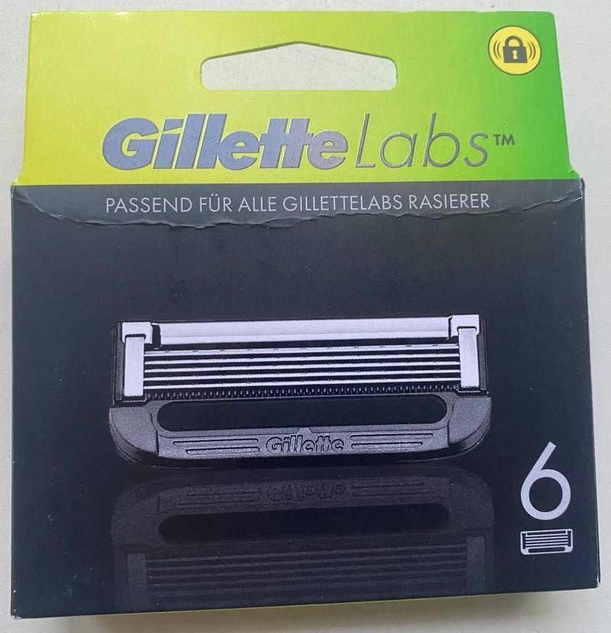 Набор сменных кассет Gillette labs 6 штук