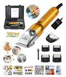 Мощный триммер, машинка для стрижки животных. 380 Вт Profi groomer