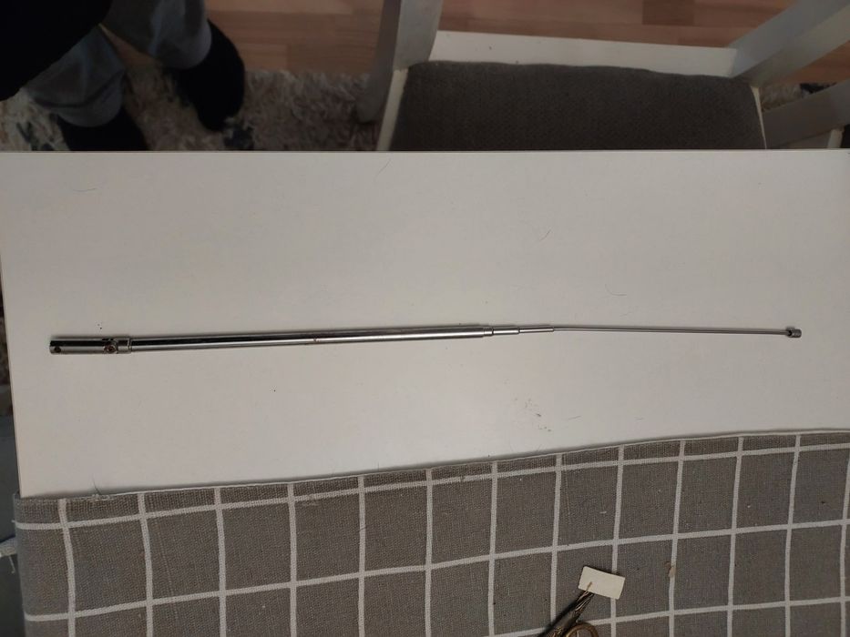 Antena radiowa PRL teleskopowa
