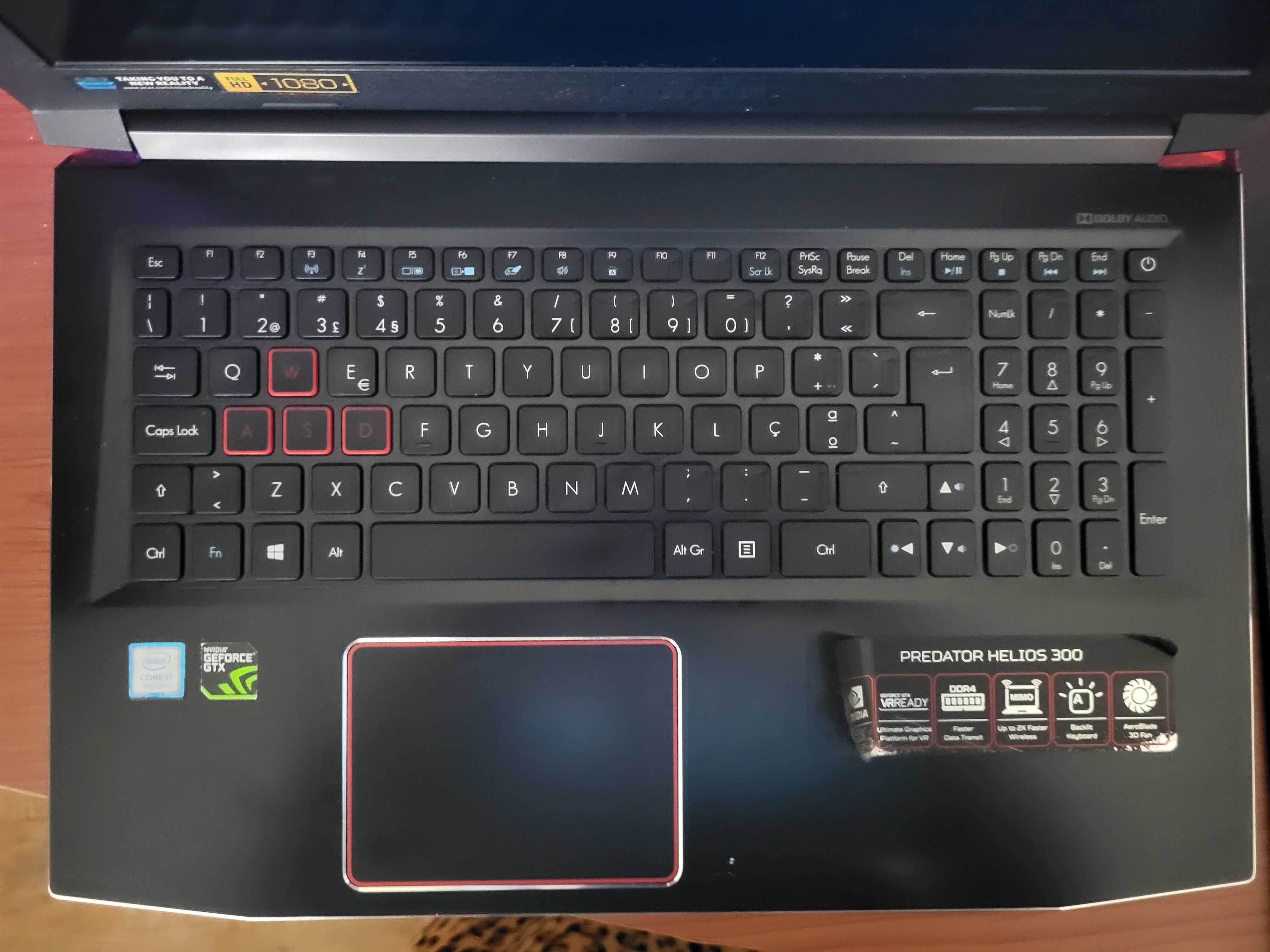 Vendo Portátil Gaming Acer Predator Helios 300
