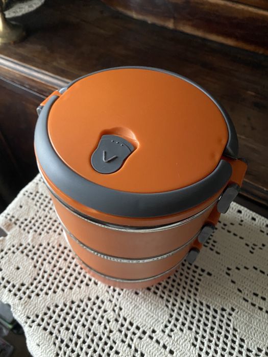 Zestaw 3 częściowy pojemnik garmażeryjny do przechwywania do żywności