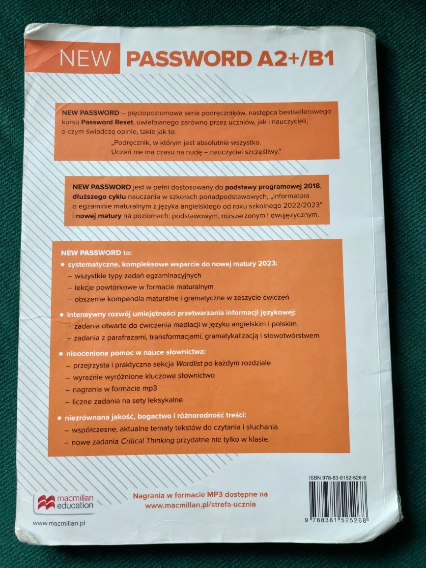 New Password A2+/B1  Podręcznik