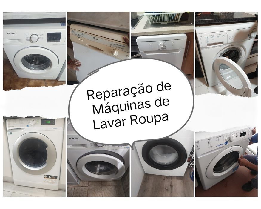 Reparação de Máquinas de Lavar Roupa e Loiça