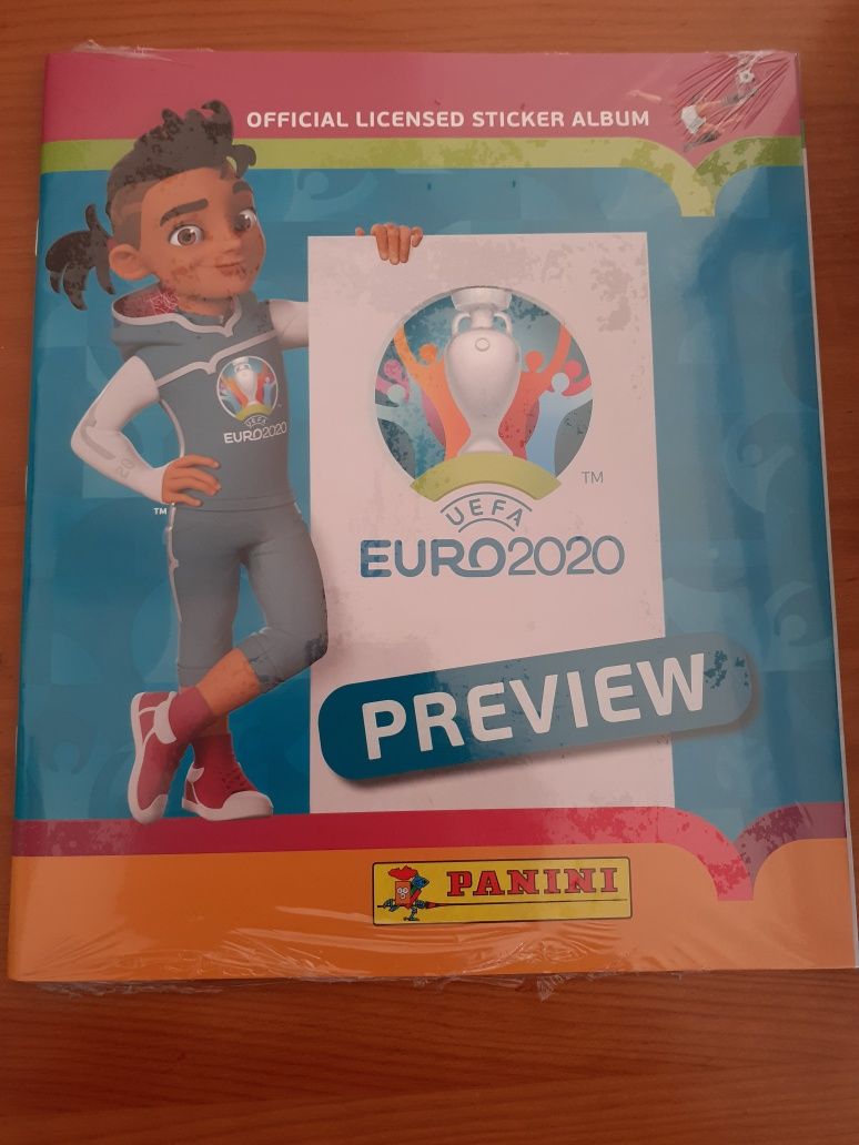 Caderneta e cromos UEFA EURO 2020 Preview