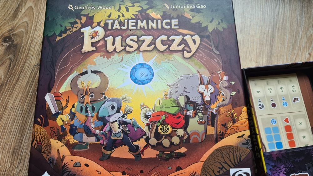 Tajemnice Puszczy gra planszowa
