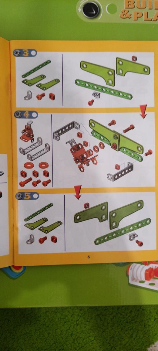 Narzędzia dziecięce Klocki konstrukcyjne build&play