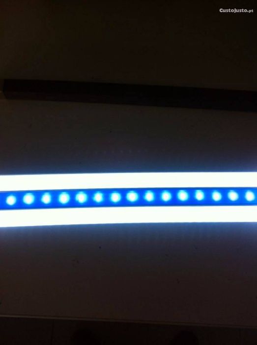 Calhas de Leds p/ aquarios 1 metro ou por medida