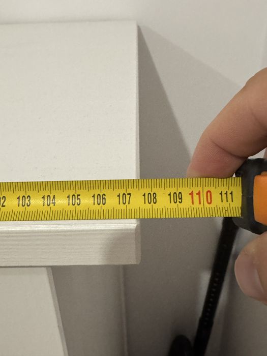 IKEA HEMNES komoda 6 szuflad BIAŁA BEJCA 108x131cm