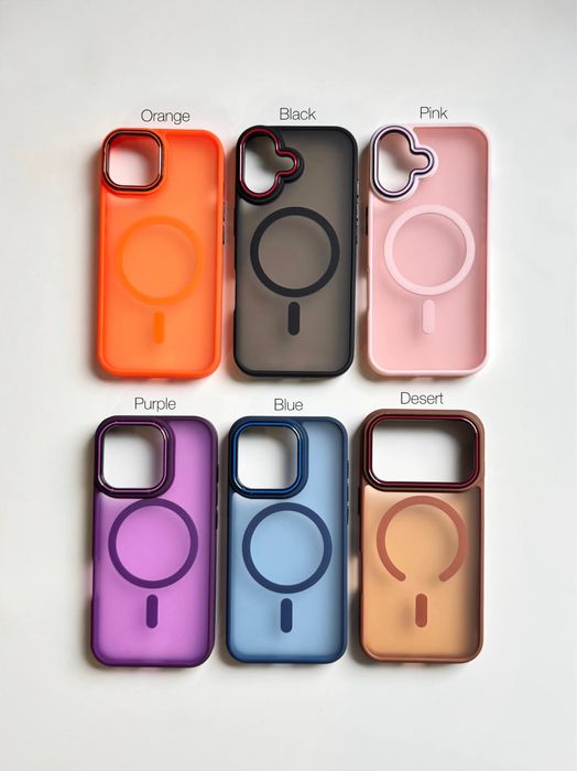 Чохол протиударний iPhone 17 Pro Max айфон про макс оранжевий