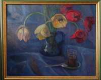 Obraz olejny Tulipany