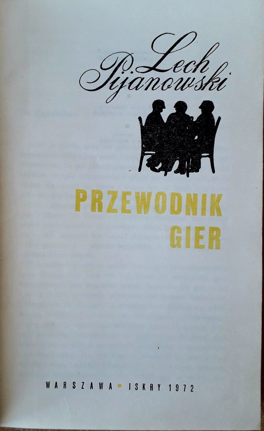 PRZEWODNIK GIER  Lech Pijanowski