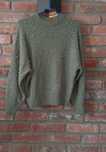 zielony sweterek z perełkami H&M XS