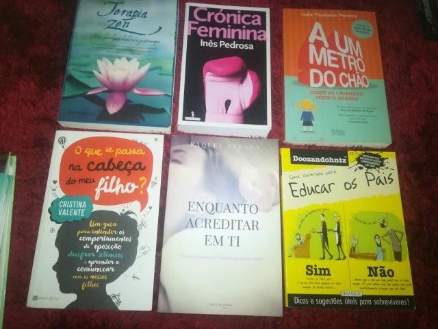 Livros vários a escolher