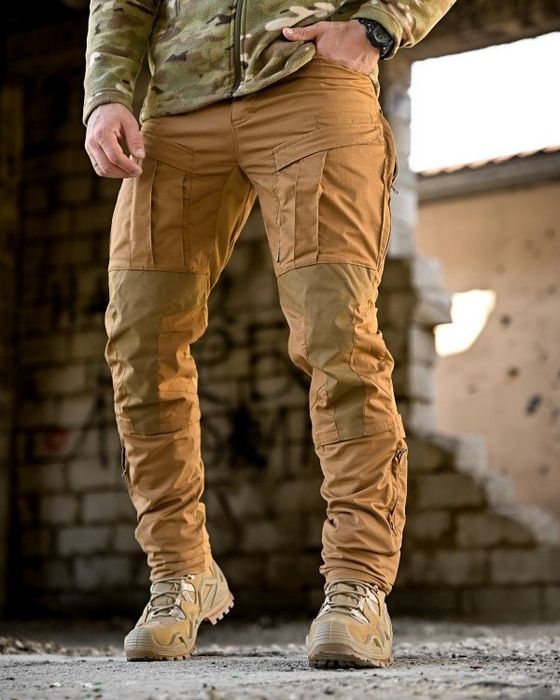 Осінь-Зима штурмові військові тактичні штани SUB-ZERO койот