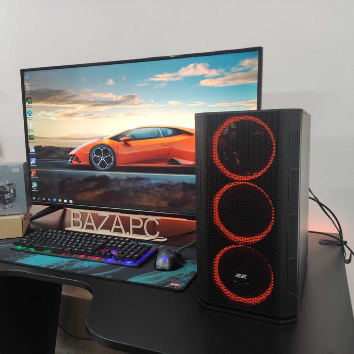 Игровой Компютер Intel Core i7, 16GB RAM, GTX 1660 Ti, SSD 512 m2 NVMe
