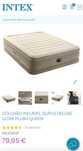 Colchao insuflavel duplo deluxe INTEX