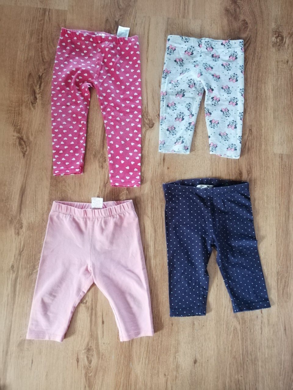 Legginsy 3/4 dla dziewczynki 92cm