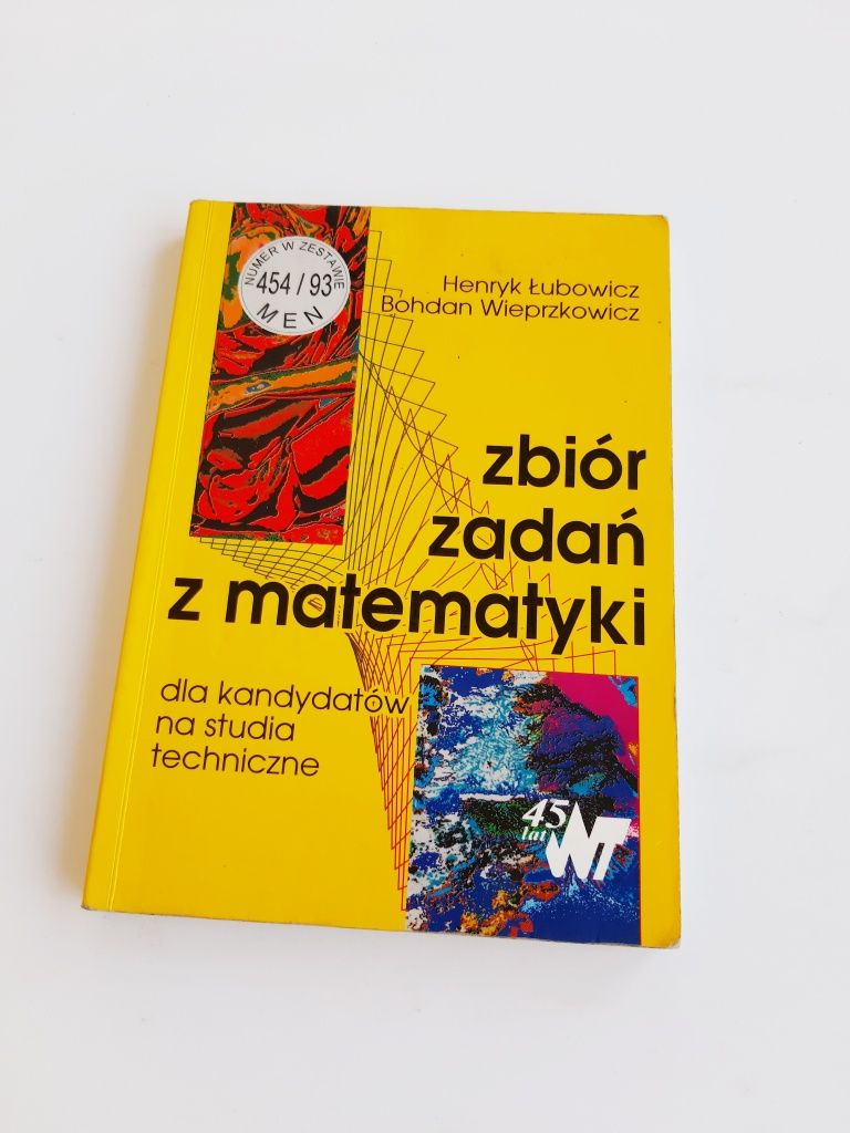 Zbiór zadań z matematyki Łubowicz Wieprzkowicz