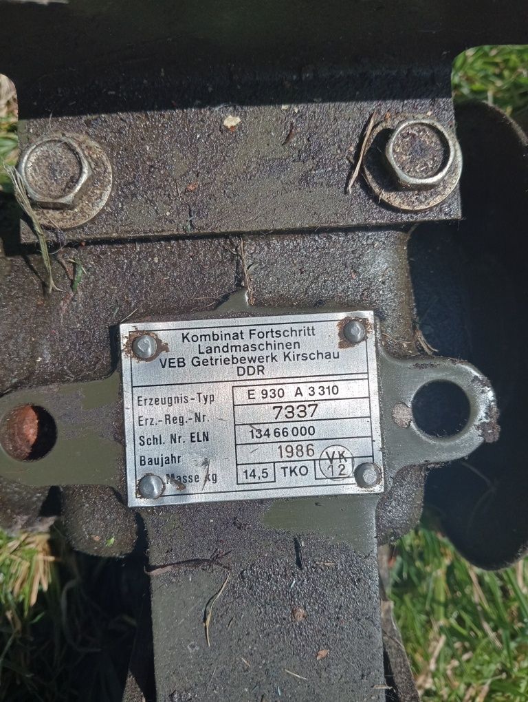 Traktorek Fortschritt E 930 silnik Simson