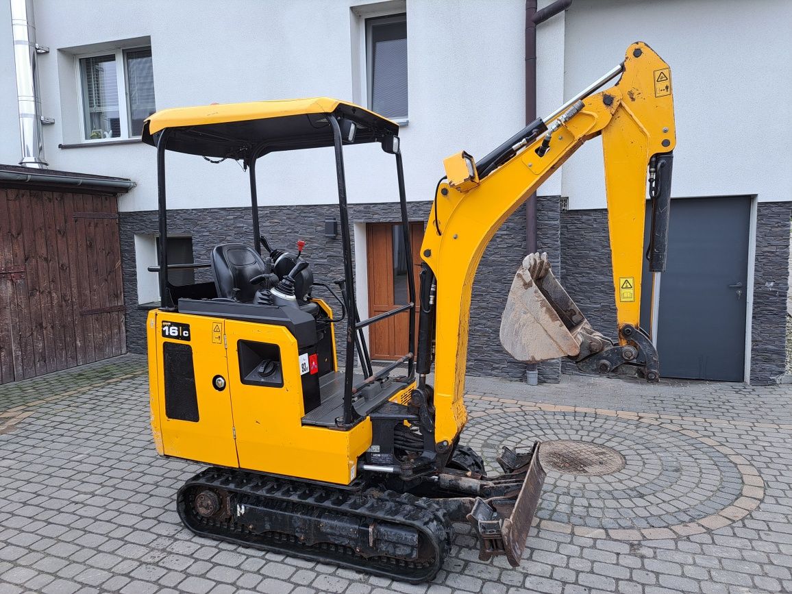 Minikoparka jcb 16c 2020 rok