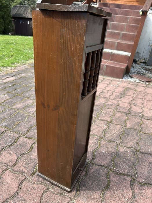 Szafka drewniana francuska piekarnicza z piekarni