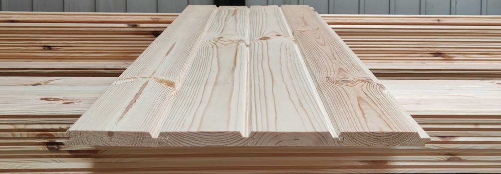 Boazeria podbitka deska elewacyjna 100x17x4000 mm sosna
