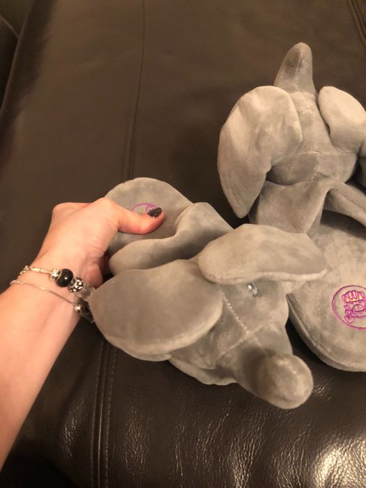 Kapcie Słonie ruszające uszami, roz. 34, NOWE, super cena!