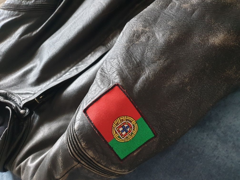 Casaco Mota Cabedal Vintage Dainese