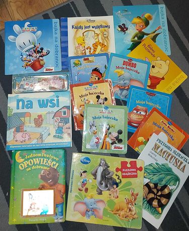 Książki zestaw - Disney - Kubuś i przyjaciel i inne