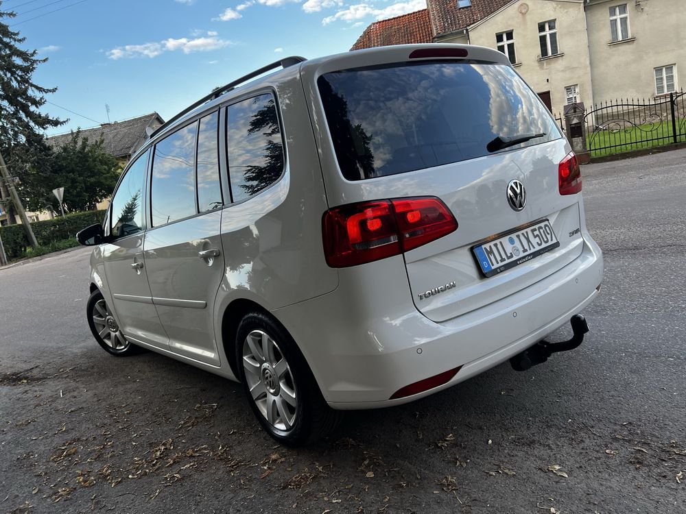 Vw Touran*2.0 Tdi*Led*Bi-xenon*Navi*Webasto*Tylko 199 tys km*Serwis!