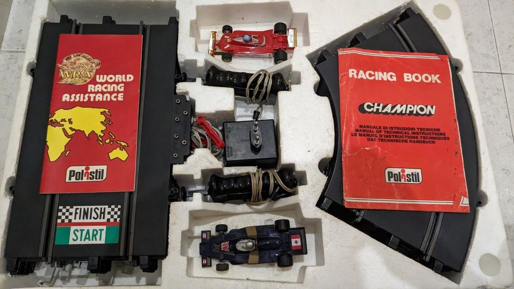 Pista Polistil dos anos 80