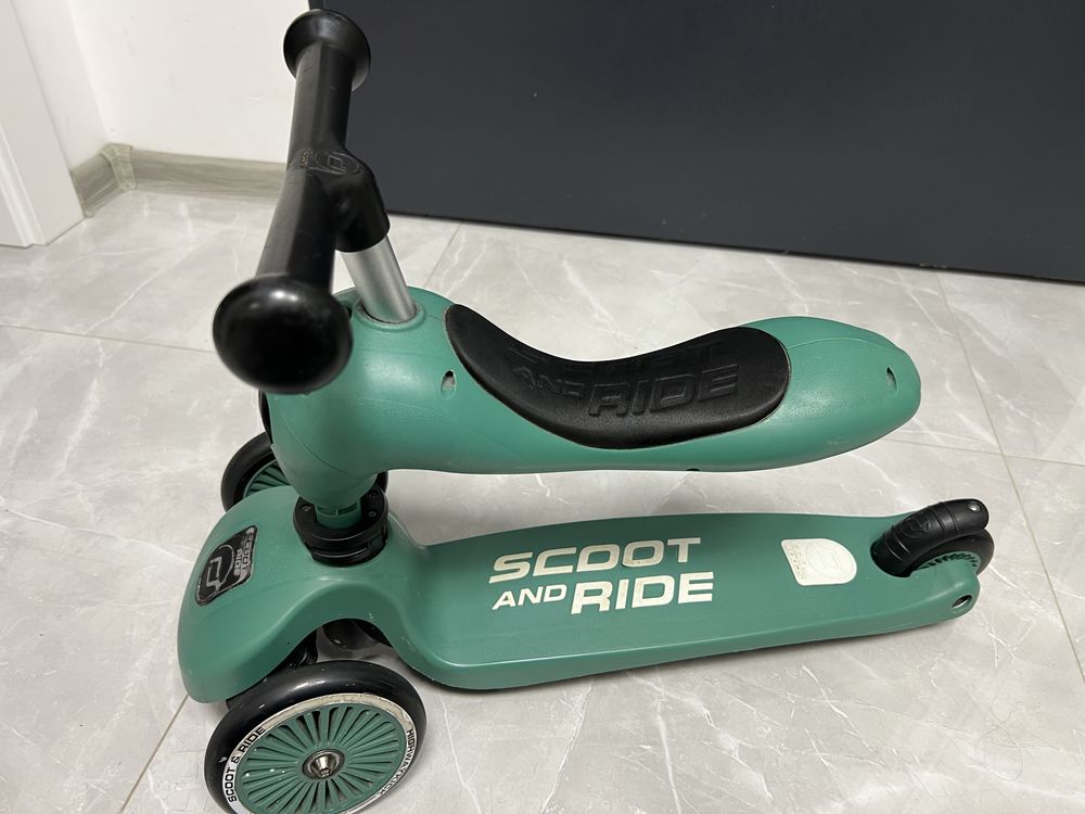 Rowerek biegowy hulajnoga scoot and ride