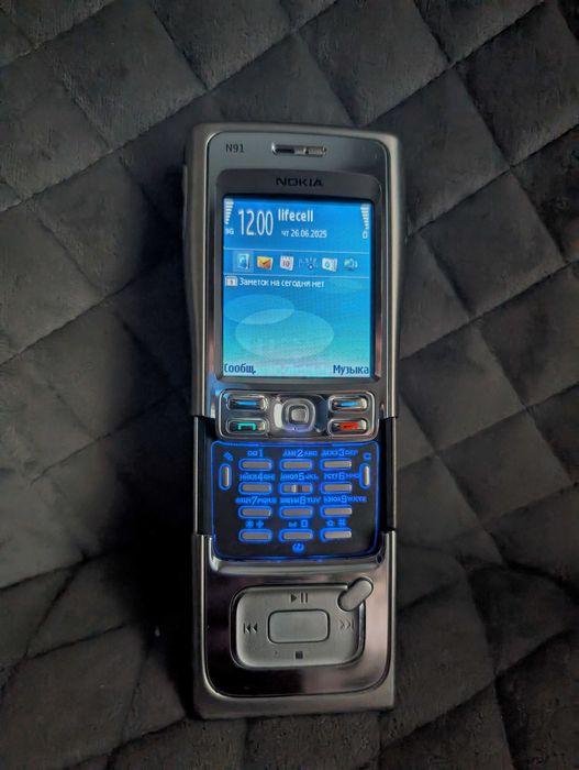 Nokia N91 4GB ОРИГИНАЛ Мобильный Телефон Раритет Винтаж