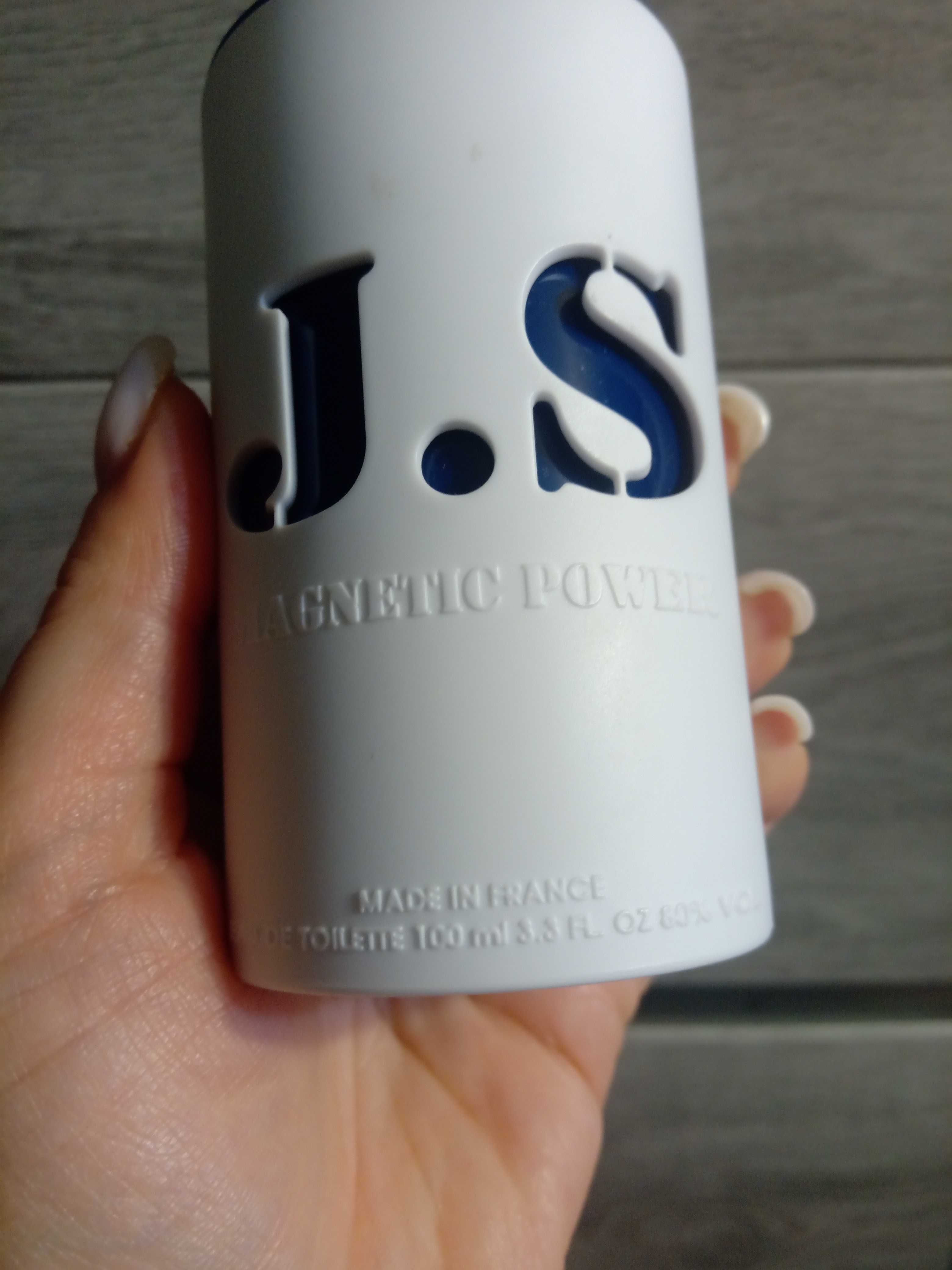 Туалетная мужская вода  J. S. Magnetic Power Navy Blue  новая