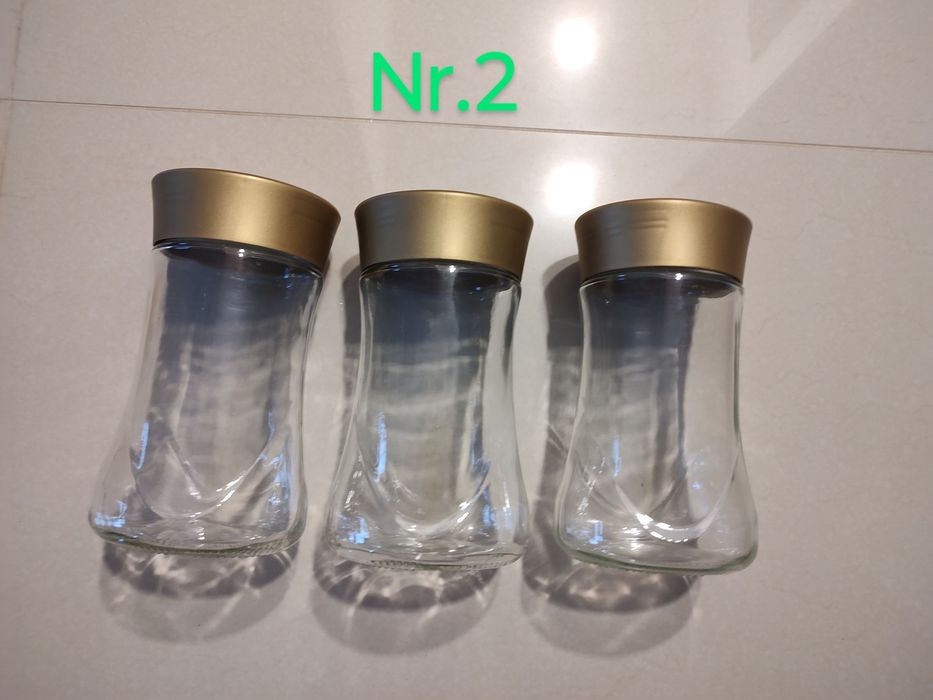 Pojemniki na żywność po kawie słoiki