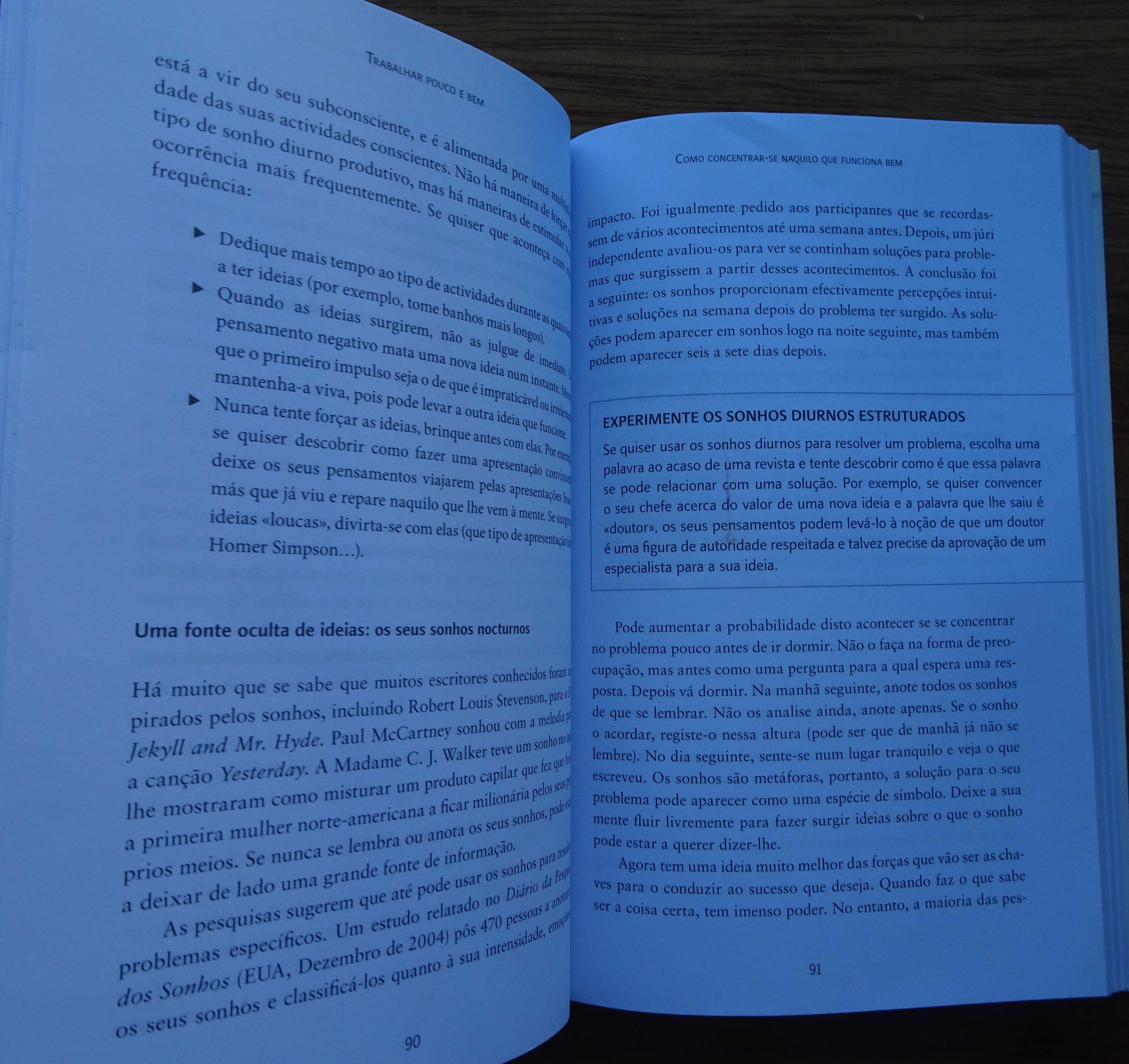 Trabalhar Pouco e Bem de Jurgen Wolff