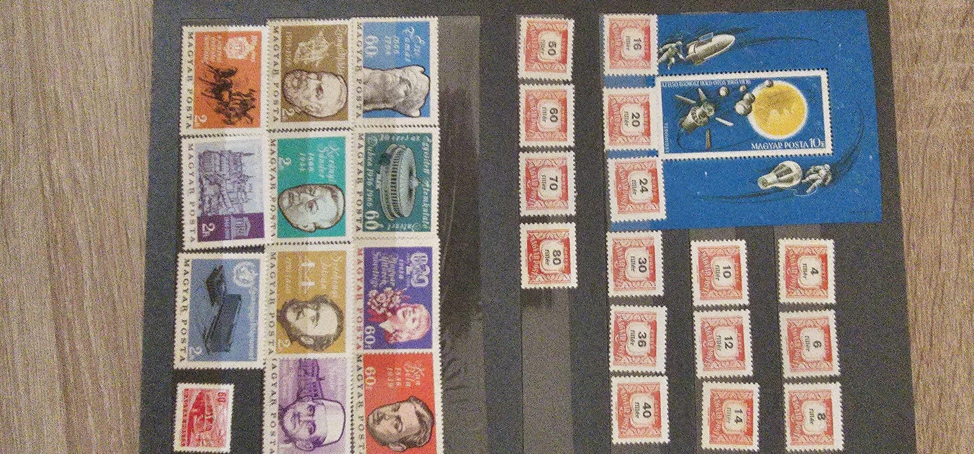 Znaczki pocztowe Węgierska seria
