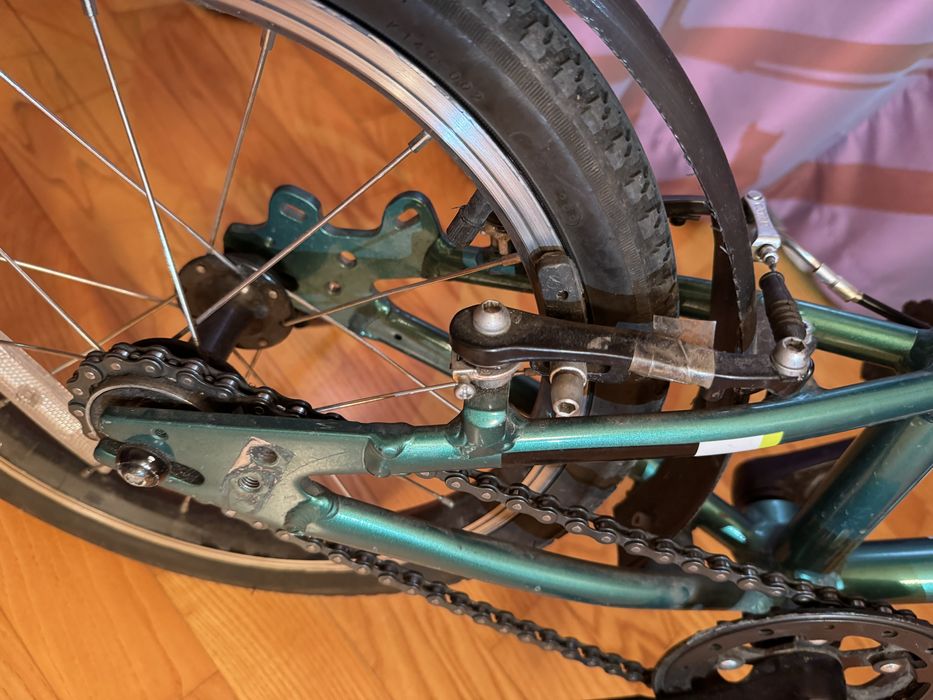 Дитячий велосипед Pride Glider 16 green