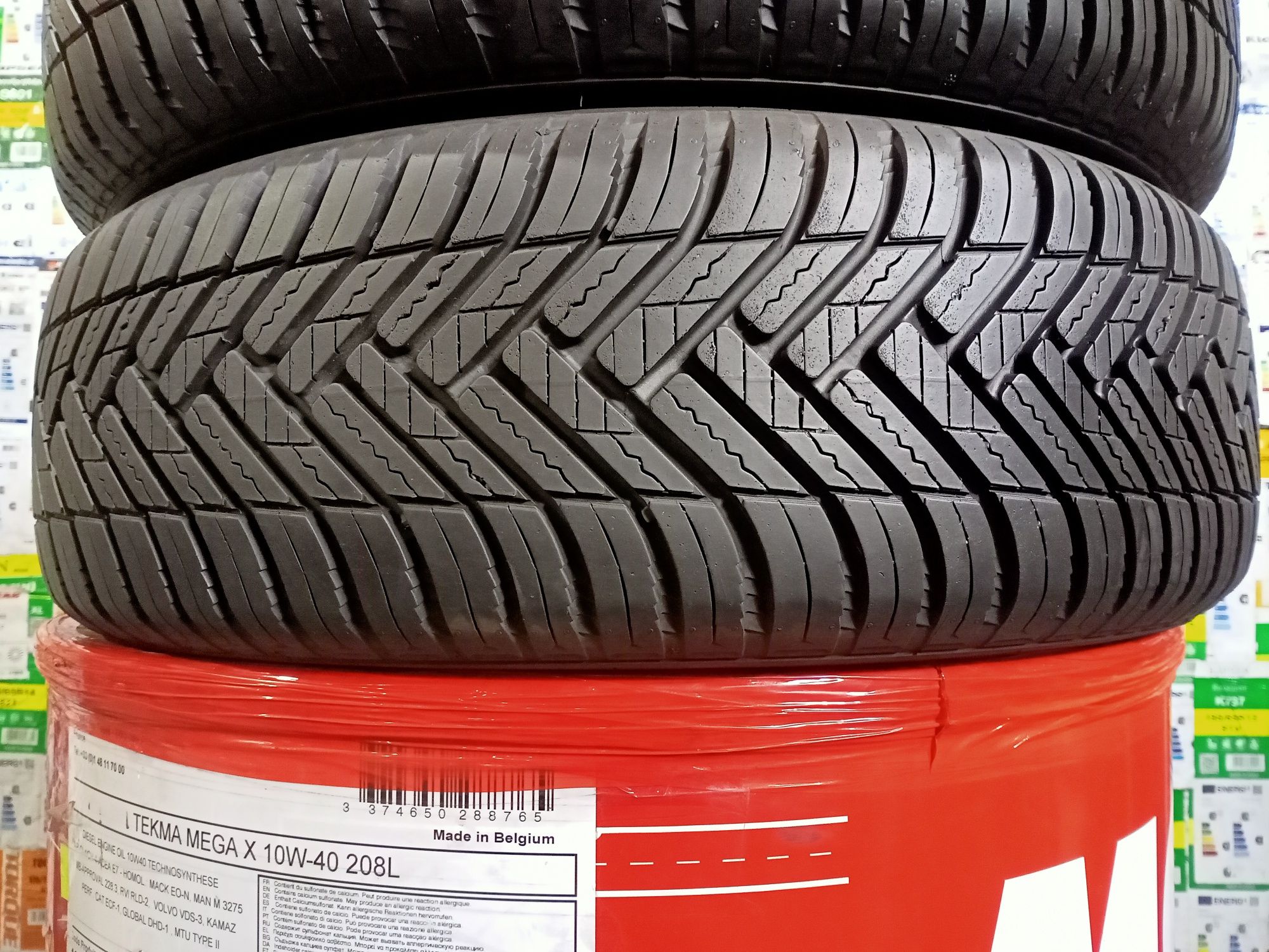 Як нові всесезонні шини пара 175/65 r14 hankook