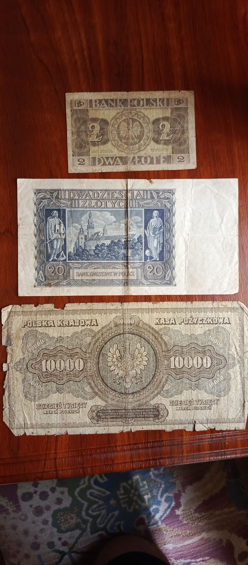 Stare Polskie banknoty