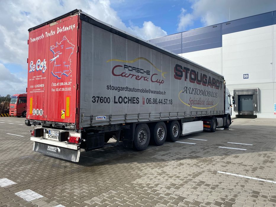 Schmitz Cargobull firanka plandeka standard ocynk