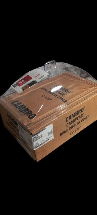 Кришка купола DD1220CW135 Cambro 12×20 дюймов 35см. на 55см.