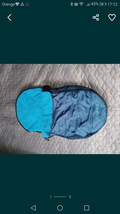 Śpiwór dziecięcy X-lander