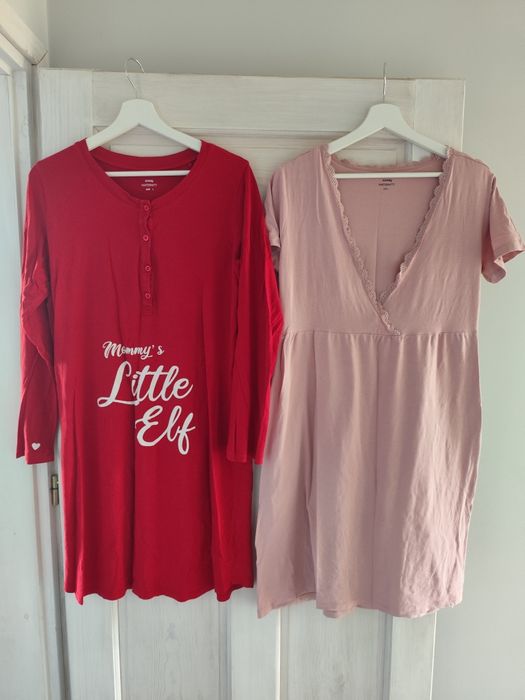 Koszula nocna ciążowa i do karmienia piersią Sinsay rozmiar L 2 sztuki