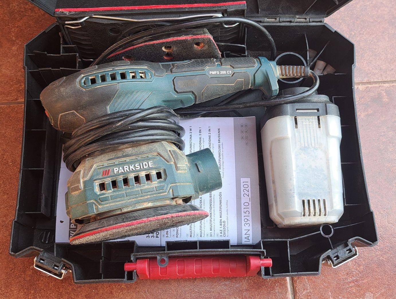 Szlifierka wielofunkcyjna 3w1 Parkside PMFS 200 C3