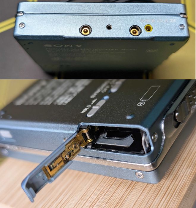 Пишучий мінідисковий (Minidisc) плеєр Sony Walkman MZ-R91. Відеоогляд