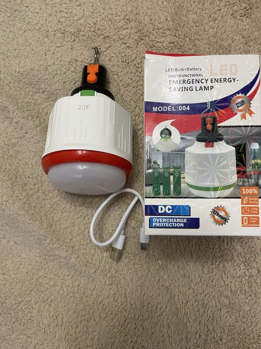 Акумуляторна лампа трьох режимна