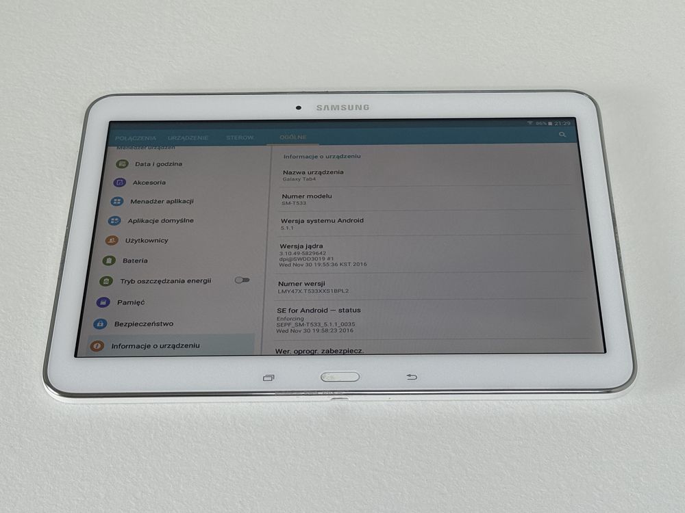 Samsung Galaxy Tab 4 (SM-T533) - faktura VAT 23%
